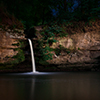 Waterfall of Holansky rybnik (Ceskolipsko)